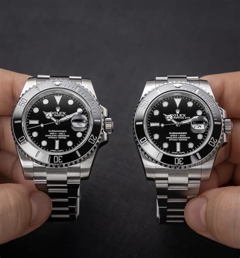 real vs false rolex submariner.